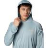 imageColumbia Mens Terminal TackkleHoodieCrushed BlueBright Nectar Logo