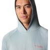 imageColumbia Mens Terminal TackkleHoodieCrushed BlueFaded Peach Logo