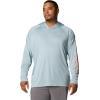 imageColumbia Mens Terminal TackkleHoodieCrushed BlueFaded Peach Logo