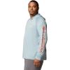 imageColumbia Mens Terminal TackkleHoodieCrushed BlueFaded Peach Logo