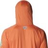 imageColumbia Mens Terminal TackkleHoodieDusty OrangeNew Mint Logo