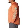 imageColumbia Mens Terminal TackkleHoodieDusty OrangeNew Mint Logo