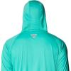imageColumbia Mens Terminal TackkleHoodieElectric TurquoiseCool Grey Logo