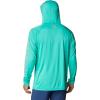 imageColumbia Mens Terminal TackkleHoodieElectric TurquoiseCool Grey Logo