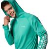 imageColumbia Mens Terminal TackkleHoodieGlaze GreenWhite Logo
