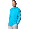 imageColumbia Mens Terminal TackkleHoodieOcean BlueWhite Logo