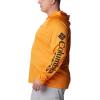 imageColumbia Mens Terminal TackkleHoodieOrange BlastBlack Logo