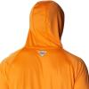 imageColumbia Mens Terminal TackkleHoodieOrange BlastBlack Logo