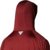 imageColumbia Mens Terminal TackkleHoodieRed JasperCool Grey Logo