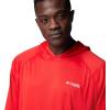 imageColumbia Mens Terminal TackkleHoodieRed SparkWhite Logo