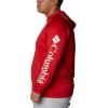 imageColumbia Mens Terminal TackkleHoodieRed SparkWhite Logo