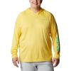 imageColumbia Mens Terminal TackkleHoodieSun GlowElectric Turquoise Logo