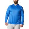 imageColumbia Mens Terminal TackkleHoodieVivid BlueCool Grey Logo