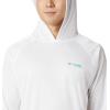imageColumbia Mens Terminal TackkleHoodieWhiteAtoll Logo