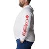 imageColumbia Mens Terminal TackkleHoodieWhiteRed Spark Logo