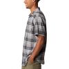 imageColumbia Mens Under Exposure Yarn Dye Short Sleeve ShirtCity Grey Madras Gingham