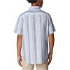 imageColumbia Mens Under Exposure Yarn Dye Short Sleeve ShirtPurple Lotus Blocky Stripe