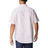 imageColumbia Mens Under Exposure Yarn Dye Short Sleeve ShirtRed Onion Oxford Stripe