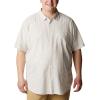 imageColumbia Mens Under Exposure Yarn Dye Short Sleeve ShirtSavory Oxford Stripe