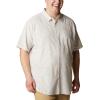 imageColumbia Mens Under Exposure Yarn Dye Short Sleeve ShirtSavory Oxford Stripe