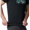 imageColumbia Mens Zero Rules Short Sleeve Graphic ShirtBlackFractal Peaks Graphic