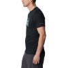imageColumbia Mens Zero Rules Short Sleeve Graphic ShirtBlackFractal Peaks Graphic