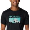 imageColumbia Mens Zero Rules Short Sleeve Graphic ShirtBlackFractal Peaks Graphic