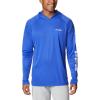 imageColumbia Mens Terminal TackkleHoodieTanzaniteWhite Logo