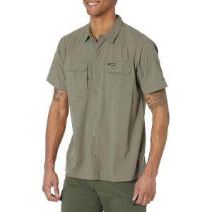 imageColumbia Mens Canyon Gate Utility Short SleeveStone Green