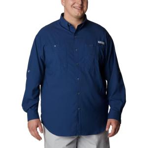 imageColumbia Mens PFG Tamiami II UPF 40 Long Sleeve Fishing ShirtCarbon