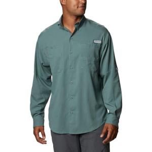 imageColumbia Mens PFG Tamiami II UPF 40 Long Sleeve Fishing ShirtPond