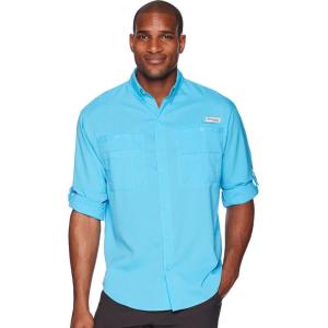 imageColumbia Mens PFG Tamiami II UPF 40 Long Sleeve Fishing ShirtRiptide