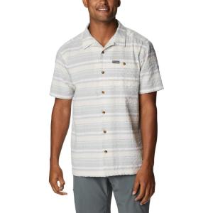 imageColumbia Mens Pine Canyon Short SleeveColumbia Grey Stripe