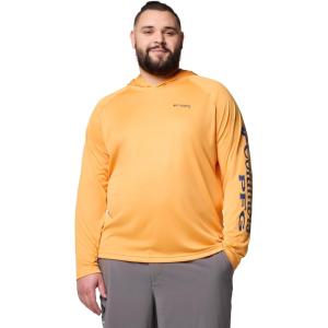 imageColumbia Mens Terminal TackkleHoodieSummer OrangeCarbon Logo