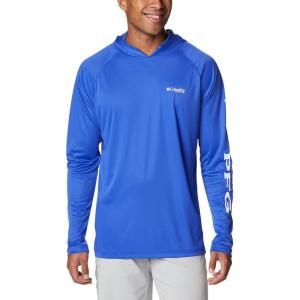imageColumbia Mens Terminal TackkleHoodieTanzaniteWhite Logo