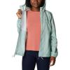 imageColumbia Womens Flash Forward Printed WindbreakerAqua Tone Spacey Dots Print
