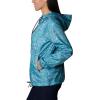 imageColumbia Womens Flash Forward Printed WindbreakerSea Wave Dotty Disguise Print