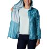 imageColumbia Womens Flash Forward Printed WindbreakerSea Wave Dotty Disguise Print