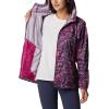 imageColumbia Womens Flash Forward Printed WindbreakerWild Fuchsia Dotty Disguise Print