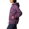 imageColumbia Womens Flash Forward Printed WindbreakerWild Fuchsia Dotty Disguise Print