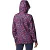 imageColumbia Womens Flash Forward Printed WindbreakerWild Fuchsia Dotty Disguise Print