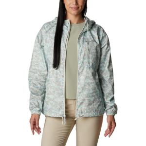 imageColumbia Womens Flash Forward Printed WindbreakerChalk Dotty Disguise Print