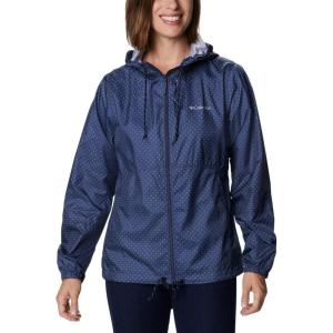 imageColumbia Womens Flash Forward Printed WindbreakerNocturnal Spacey Dots Print