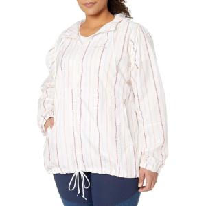 imageColumbia Womens Flash Forward Printed WindbreakerPeach Cloud Airy Stripe