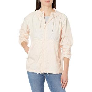 imageColumbia Womens Flash Forward Printed WindbreakerPeach Quartz Spacey Dots Print