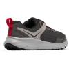 imageColumbia Mens Vertisol Trail Hiking ShoeDark GreyMountain Red