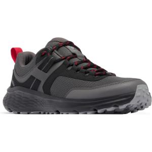 imageColumbia Mens Konos Low Hiking ShoesDark GreyMountain Red