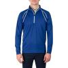 imageColumbia Golf Mens OmniHeat Range Session 14 Zip PulloverAzul