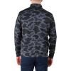 imageColumbia Golf Mens OmniWick Printed Wickhams Hills PulloverCamo Black