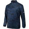 imageColumbia Golf Mens OmniWick Printed Wickhams Hills PulloverCamo Collegiate Navy